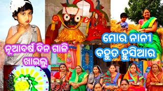 ନୂଆବର୍ଷ ଦିନ ସଖାଳୁ ସଖାଳୁ ଗାଳି ଖାଇଲୁ, ମୋର ନାନୀ ହୁସିଆର ଆୟେ #vlog #odiavlog #purbanshivlog