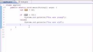 Java Programming Tutorial - 18 - Nested if Statements.flv