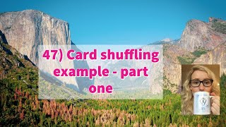 47) Card shuffling example - part one | Java with Ali