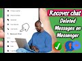 How to Recover Deleted Messages on Messenger (2025 Tutorial)