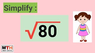 Square root of 80 || root 80 || sqrt(80)