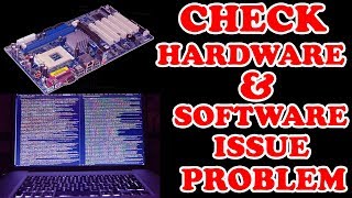 How To Check Hardware Software issue Problem in Windows PC Without Software✔Easy Method✔New-2017