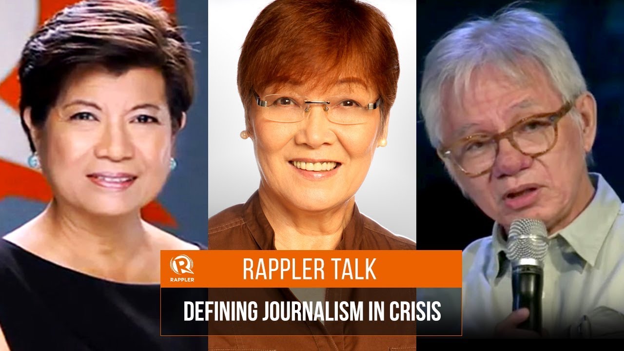 Rappler Talk: Defining Journalism In Crisis - YouTube