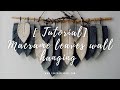 [DIY] Macrame Leaves Feathers Wall Hanging Tutorial by 194 Craft House