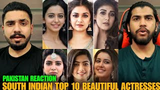Top 10 Beautiful South Indian Actresses | Tamil Actresses | Pakistan Reaction | Hashmi Reaction
