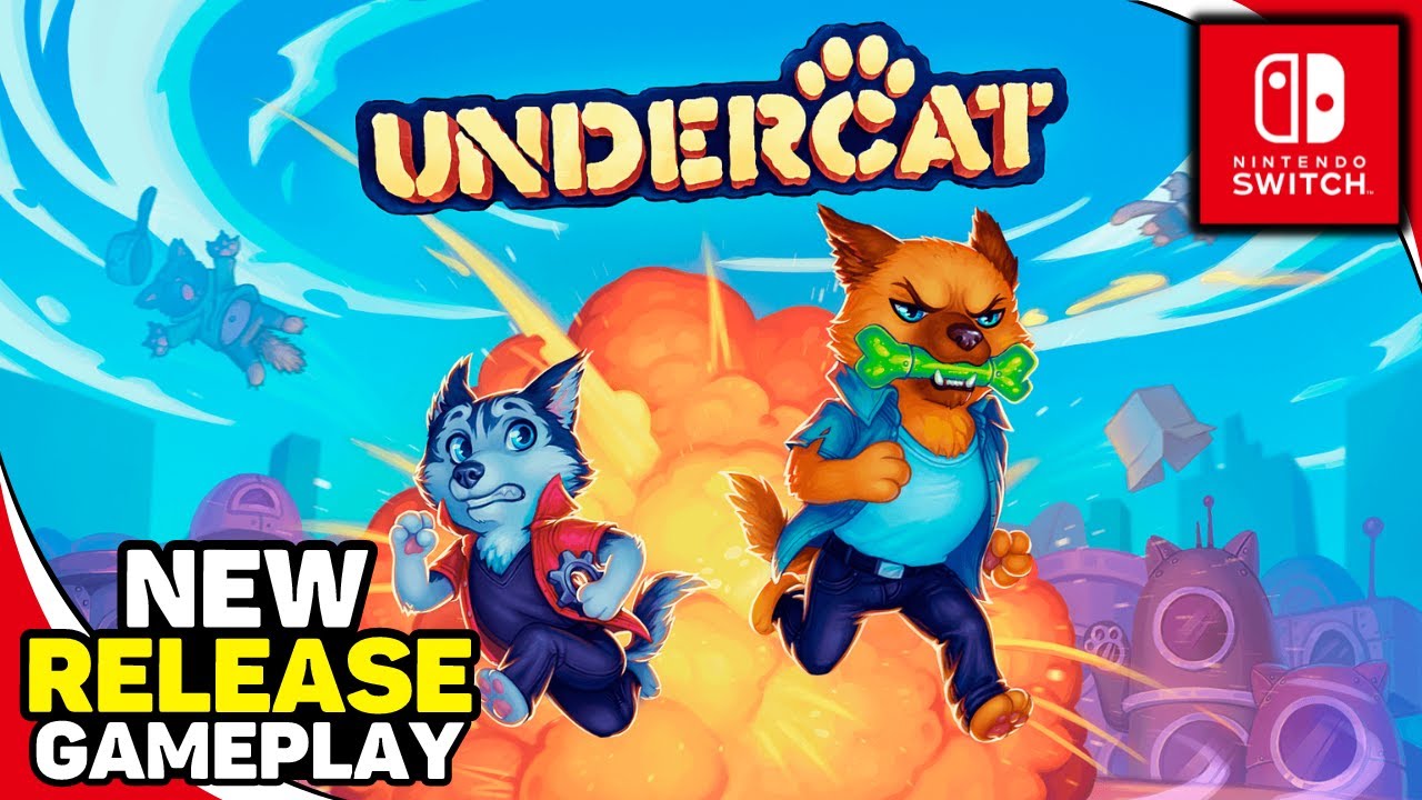 New 2d Platformer Undercat Nintendo Switch Gameplay Youtube