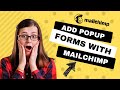 How to create MailChimp newsletter signup and popup with Elementor | WordPress Tutorial