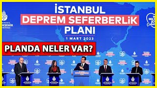 İmamoğlu, İstanbul Deprem Seferberlik Planı'nı Açıkladı