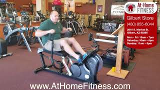 AtHomeFitness.com -  Inspire Fitness Cross Rower Product Review - Gilbert Showroom