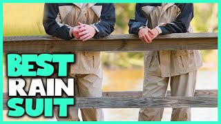 Top 5 Best Rain Suit for Men and Women Review in 2023 -  Waterproof Lightweight Rain Suit