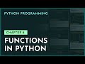 Functions in Python | Chapter-8 | Python Programming | nesoacademy.org