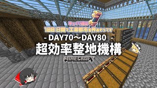 【マインクラフト】ゆっくり達は100日で工業都市を作るようです。 Part.08【Create】【工業MOD初心者向け】