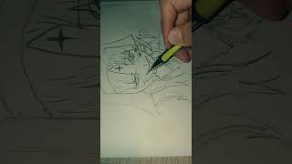 girl anime draw #drawing #art #anime #sketch