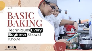 Basic Baking Techniques Every Beginner Should Know!