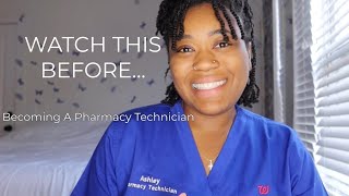 5 THINGS YOU NEED TO KNOW BEFORE BECOMING A PHARMACY TECHNICIAN | #walgreens #technician