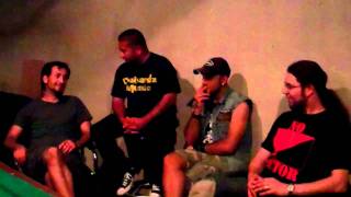 the diehard interviews Acrassicauda (the band from Heavy Metal in Baghdad) 7/15/11 Fresno,Ca Show