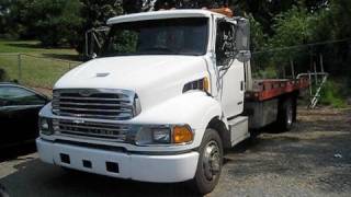 2002 Sterling Acterra Wrecker Cummins Diesel Start Up, Engine, And In Depth Tour