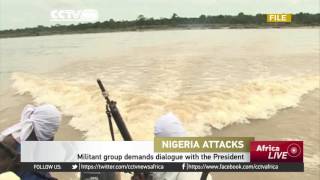 Militant group demands dialogue with Nigerian President