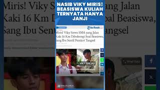 NASIB VIKY MIRIS! BEASISWA KULIAH TERNYATA HANYA JANJI #viral