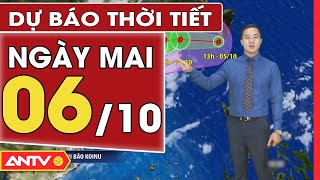 Dự báo thời tiết ngày mai 6/10: Hà Nội đêm mưa như trút nước, TP. HCM ngày nắng | ANTV