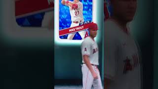 I just pulled Mike Trout On MLB The Show 21!!! #shorts