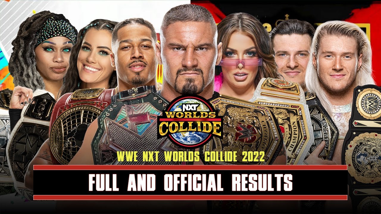 Full NXT Worlds Collide 2022 Results - YouTube