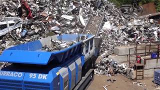 Lindner 95 DK Shredder Scrap Metal Proterra Recycling Systems