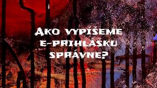 Ako vyplniť E-PRIHLÁŠKU v systéme iZUŠ