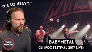 EDM Producer Reacts To BABYMETAL - GJ! (Fox Festival 2017 Live)