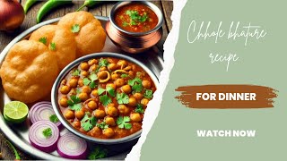 chole bhature recipe | easy chole recipe |punjabi chole bhature recipe | 😋😋😍 #chholebhaturerecipe