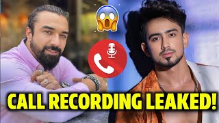 😱Ajaz Khan \u0026 Adnaan 07 Call Recording Leaked!