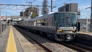 【試6778M〜6779M・土曜日に網干出場‼️】223系1次車(V21編成)検査明けで床下ピッカピカ✨@宝殿にて‼️