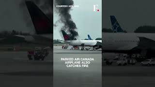 Canada: Vehicle Catches Fire Under Air Canada Plane At Quebec Airport