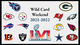 NFL Wild Card Playoff Predictions!!! (2021-2022)