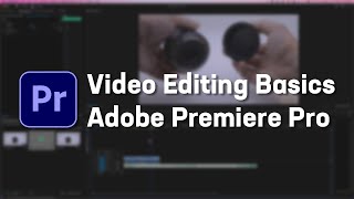 Area 49 Workshop: Video Editing Basics in Adobe Premiere Pro