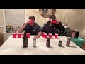 trash beer blind taste test loser chugs them all