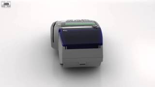 Credit Card Terminal 3D model by 3DModels.org
