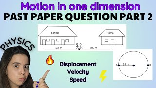 Grade 10 Mechanics Past Paper Question Motion in One Dimension Part 2