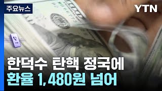 한덕수 대행 탄핵 정국에 환율 1,480원 넘어...증시도 '휘청' / YTN