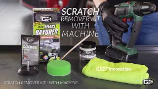 GS27 Scratch Remover Kit – Machine Use