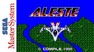 [Master System] Aleste (1988) Longplay