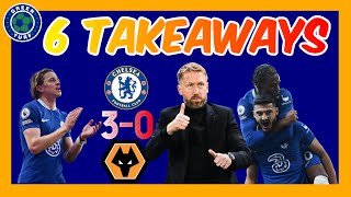 6 Takeaways! Graham Potter "SACKED" Before the Game | Chelsea 3-0 Wolves | Ratings