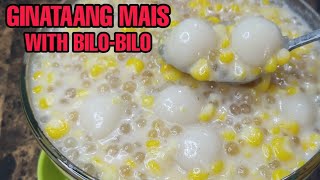 GINATAANG MAIS WITH BILO-BILO