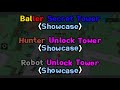 Master Tower Defense (BETA) II 🔴Baller🔴I🏹 Hunter 🏹I🤖Robot🤖 II Showcase II