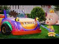 Wheels On The Monster Car & many more TOP Nursery Rhymes for Kids | Happy Tots