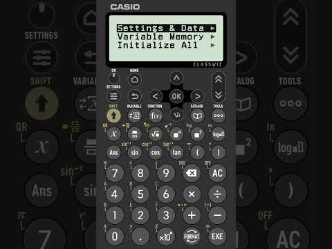 How To Reset A Casio Fx-991CW Or Fx-570CW | #shorts #Casio #calculator ...