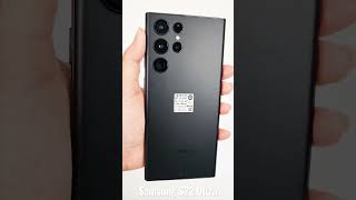 Samsung Galaxy S22 Ultra Black Unboxing & Review ASMR #shorts #short #viral #trending #s22ultra #fyp