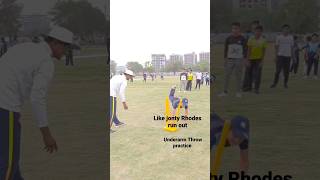 // Jonty Rhodes run out practice// underarm Throw practice#coachzuber#jontyrhodes#cricket#throw