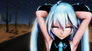 MMD】Tda式改変ミクさんでテオ！【Ray-MMD】