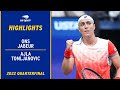 Ons Jabeur vs. Ajla Tomljanović Highlights | 2022 US Open Quarterfinal